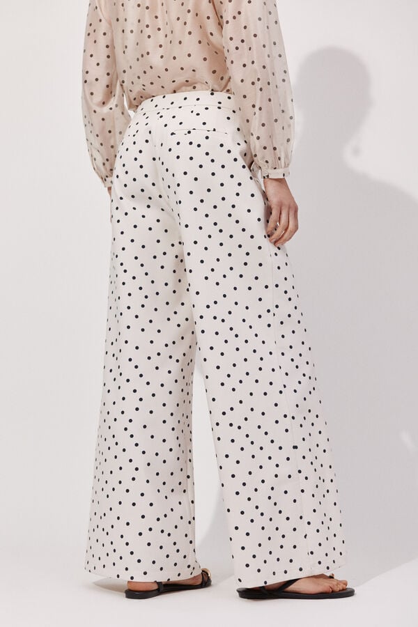 Cortefiel Bolinhas palazzo de bolinhas Impress&atilde;o