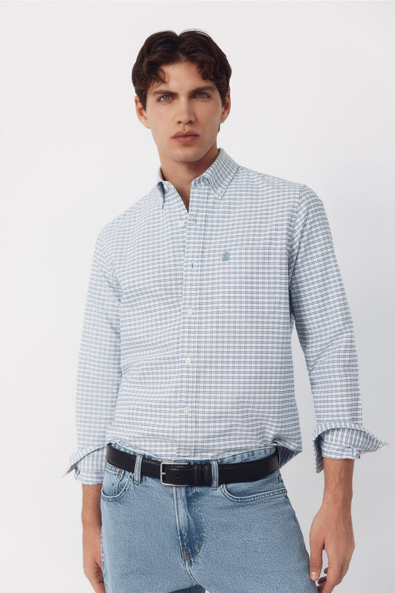 Camisa oxford cuadros