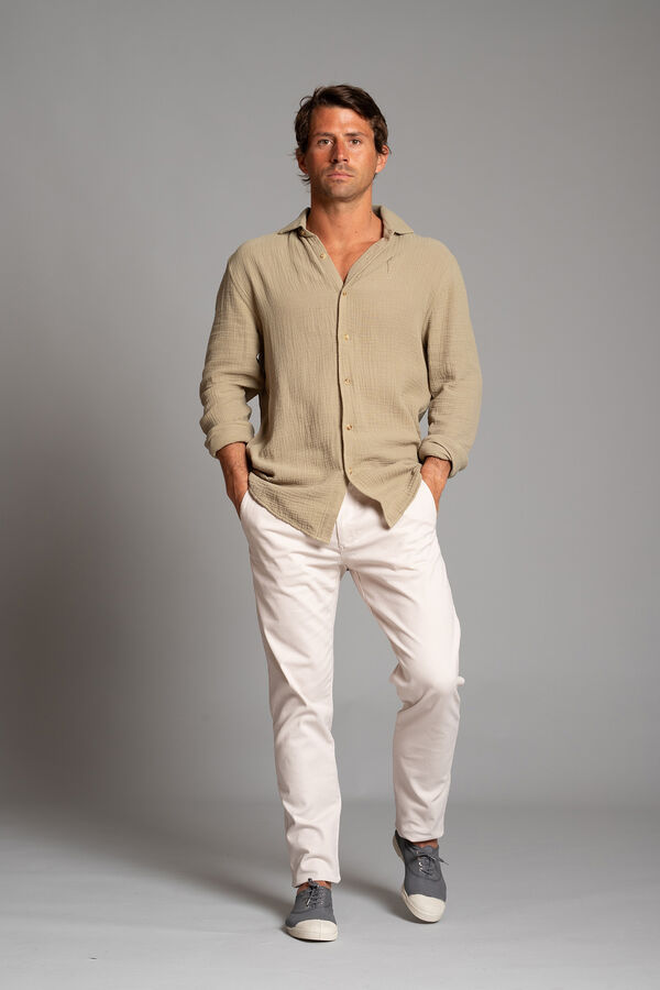 Cloking Camisa Bambula Verde