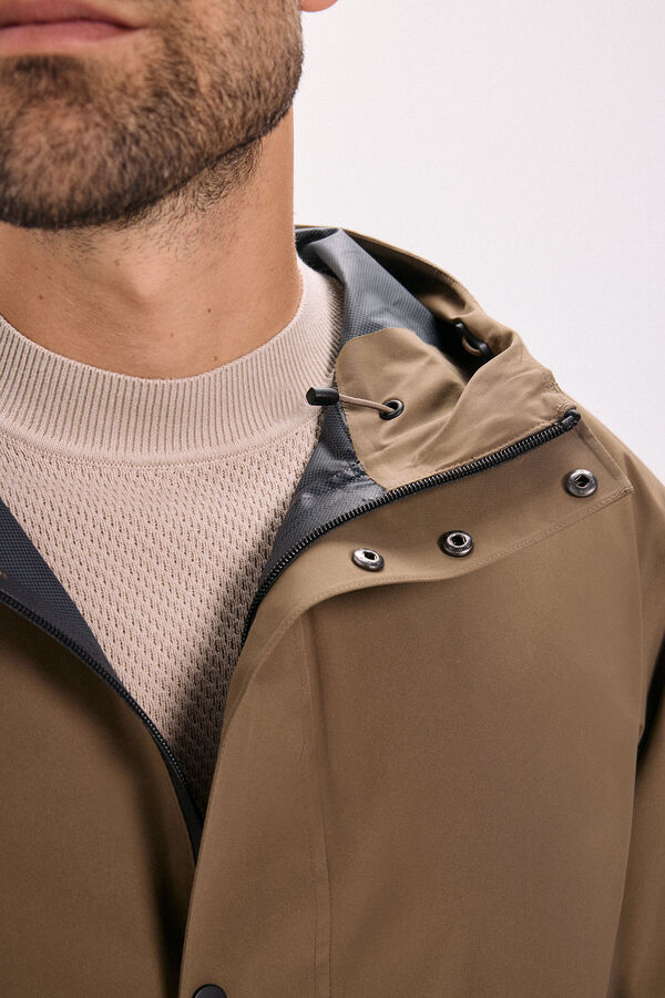 Jack & Jones Cazadora regular fit waterproof Gris