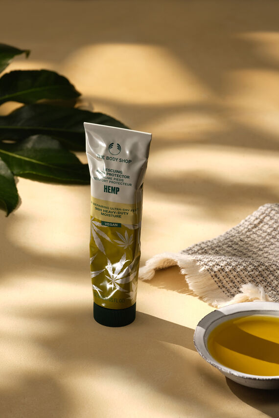 Crema protectora de pies de cáñamo 100ml