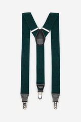 Cortefiel Elastic polka-dot strap Dark green