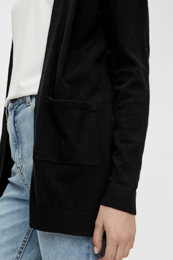 Object Jersey-knit cardigan  Black