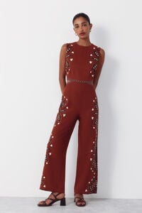 Cortefiel Printed jumpsuit