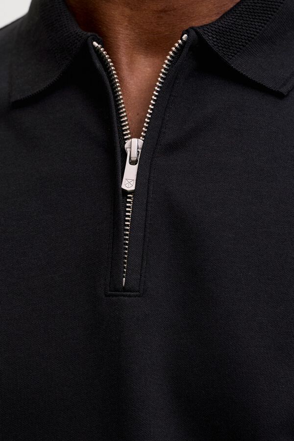 Jack & Jones Polo interlock regular fit Preto