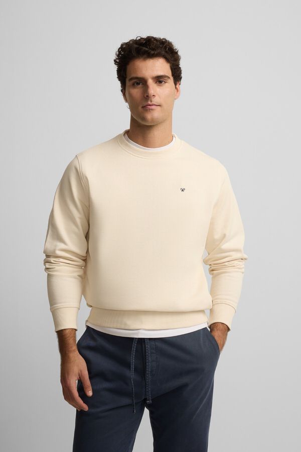 Silbon Sweatshirt de raquete &eacute;tnica Ecru