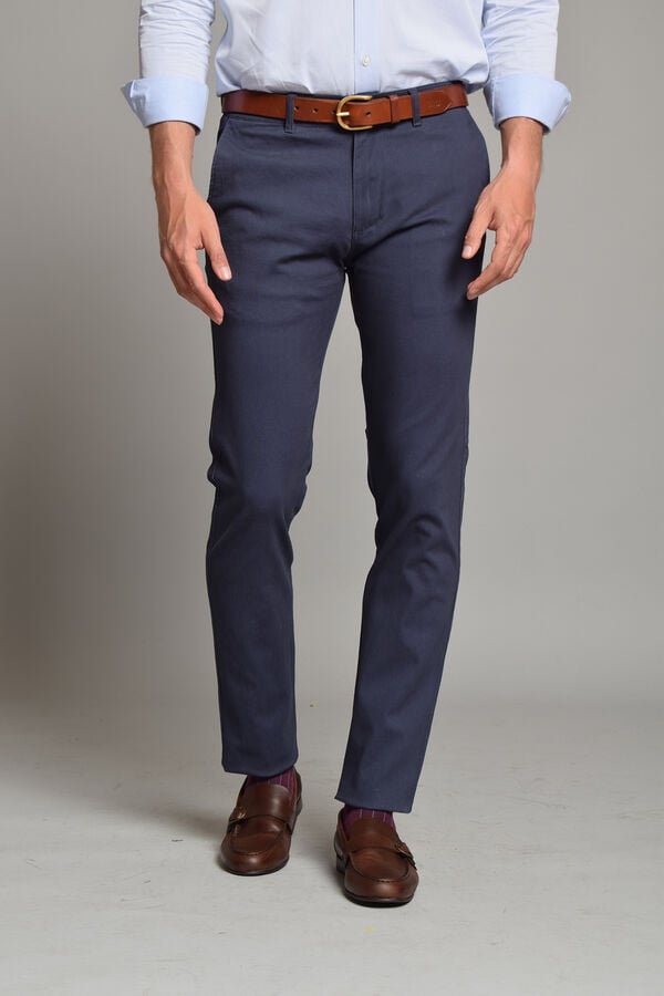 Cloking Calças chino Azul