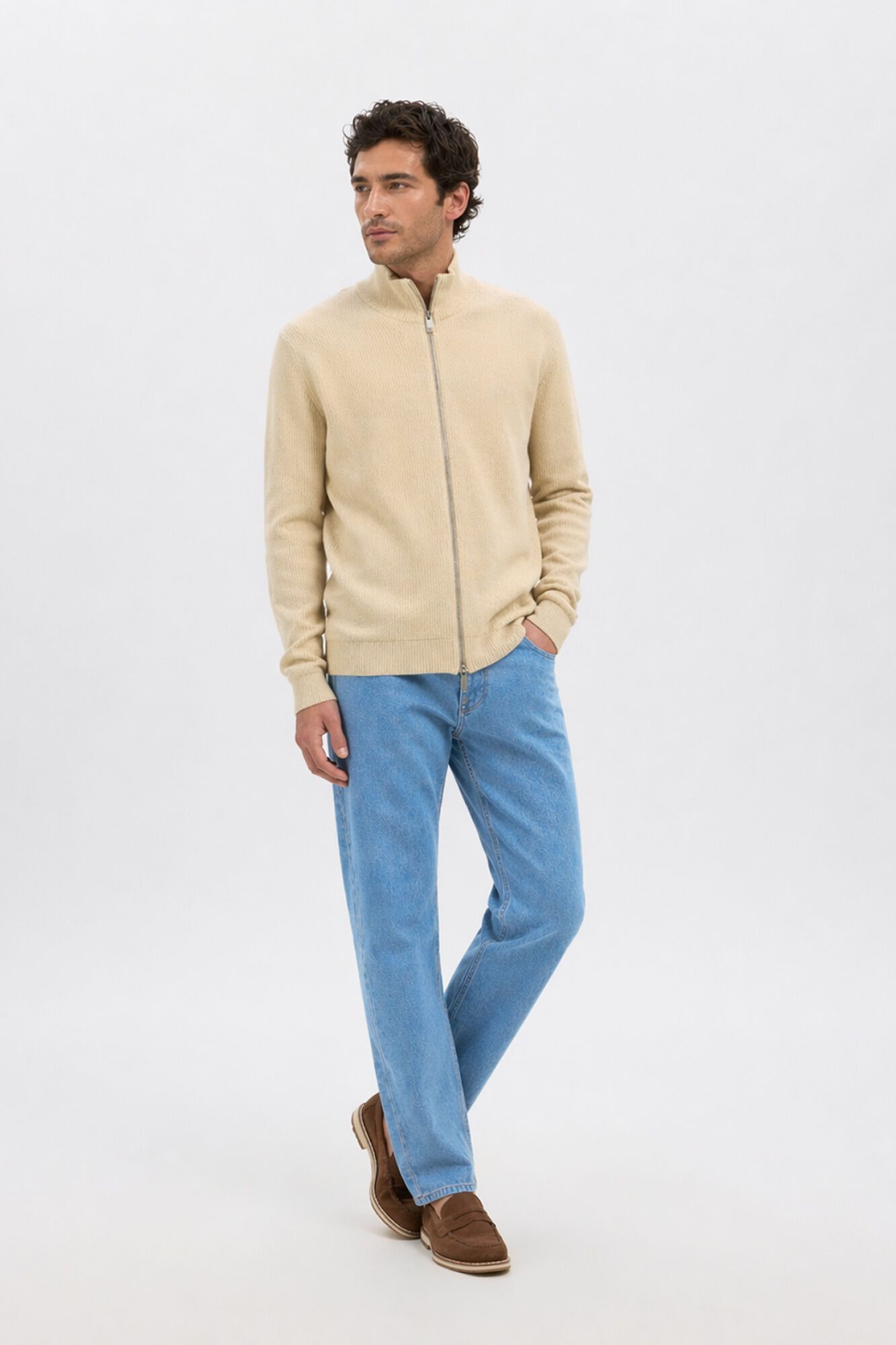 Selected Cal&ccedil;as jeans de corte reto