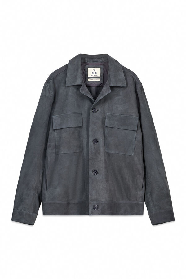OOTO Suede jacket Grey