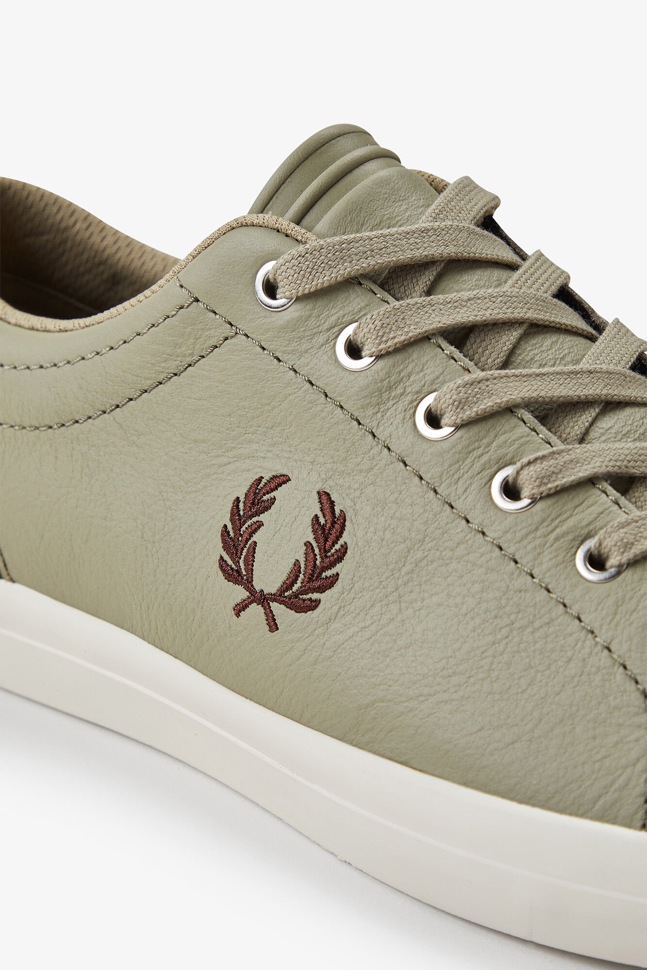 Fred perry baseline leather top