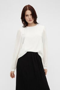 Cortefiel Sustainable fabric blouse White