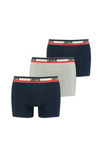 Cortefiel Pack of three Levi's boxers Navy