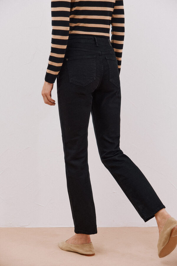 Cortefiel Straight jeans  Black