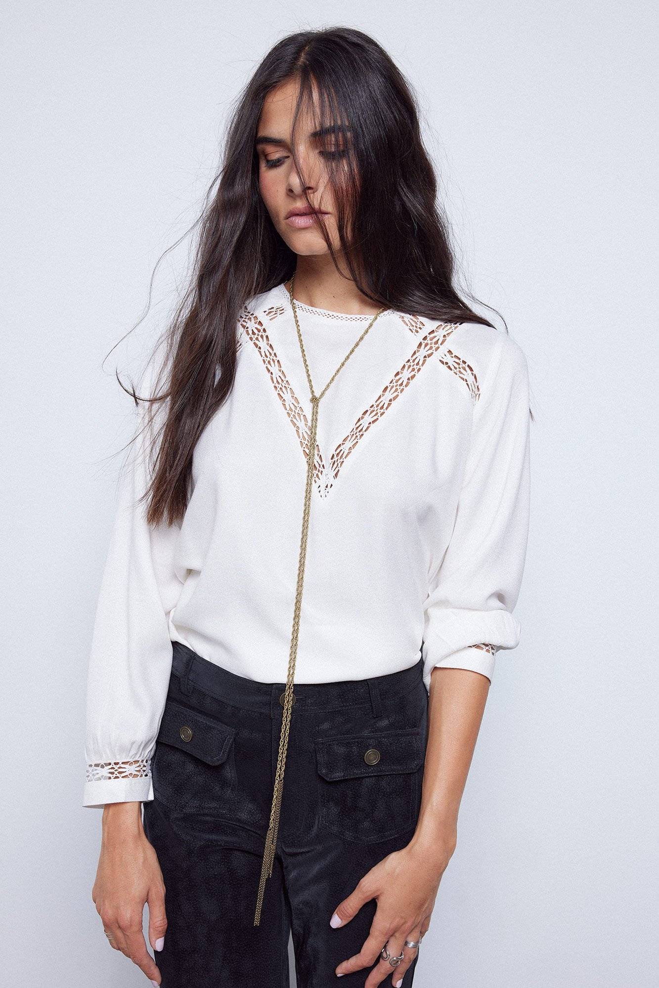 Camisa deals blanca cortefiel