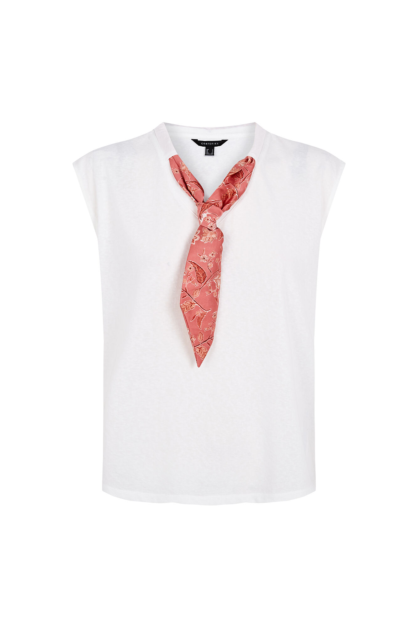 Cortefiel Scarf T-shirt