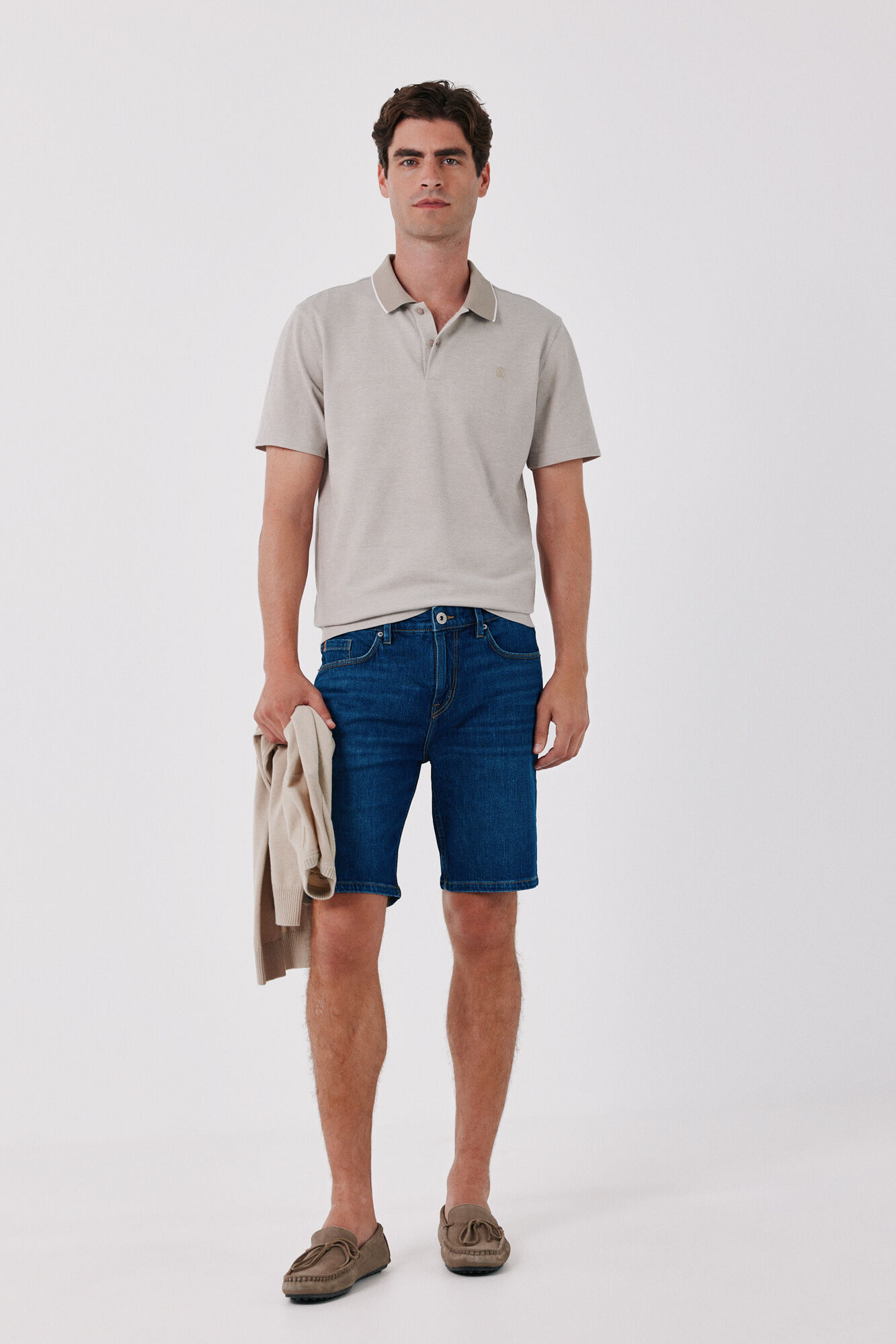 Cortefiel Polo oxford piqu&eacute;