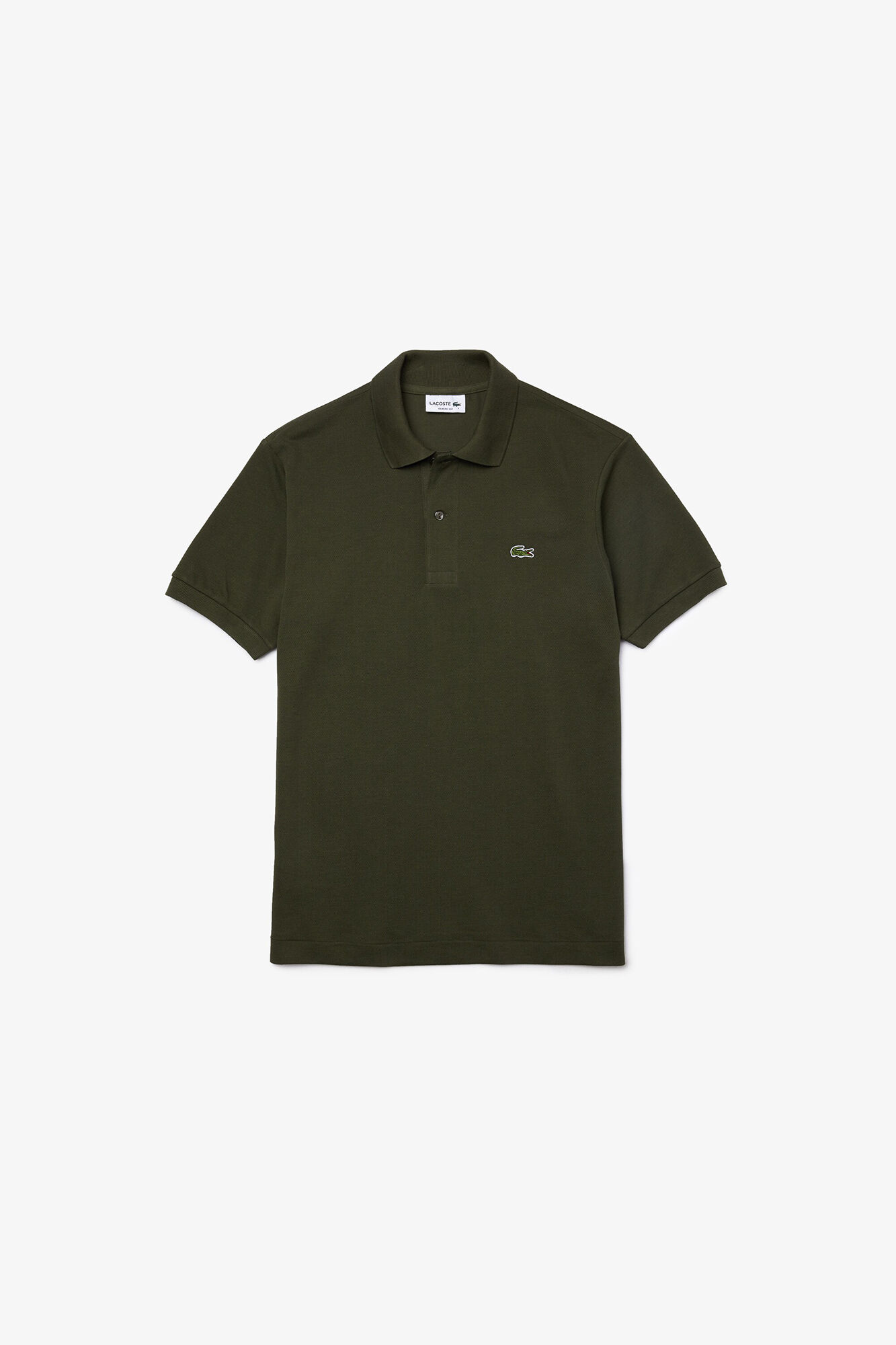 Polo lacoste verde oscuro hot sale