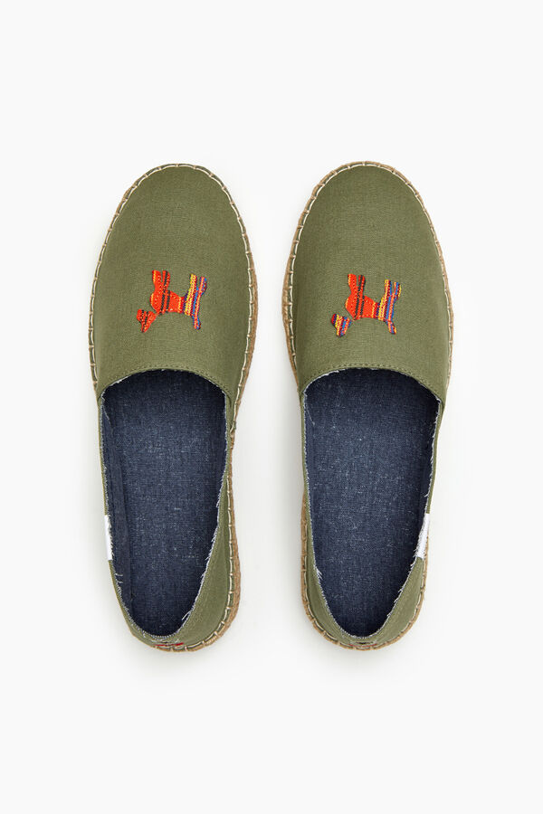 Williot Espadrille Doggy Étnico Verde