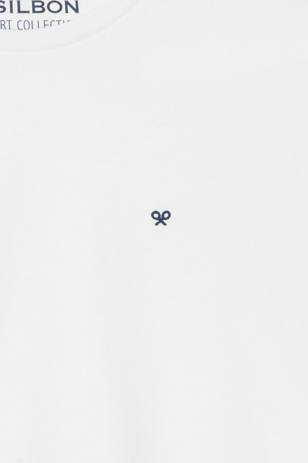 Silbon T-shirt silbon minilogo Branco
