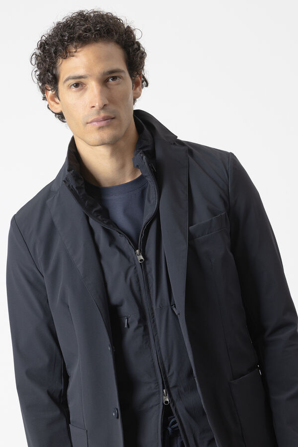 PuroEGO Technical blazer Navy