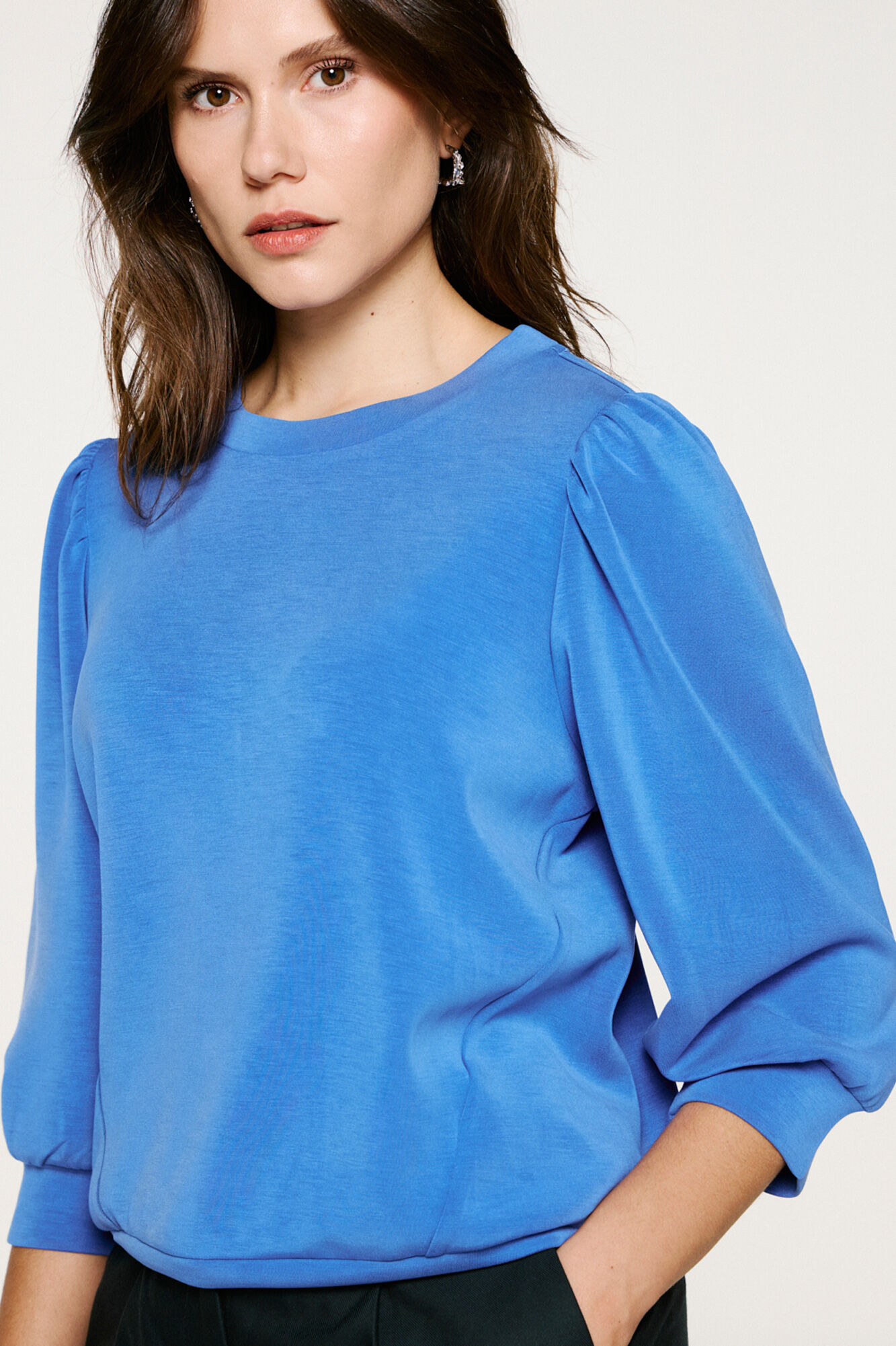 Selected Blusa com manga top