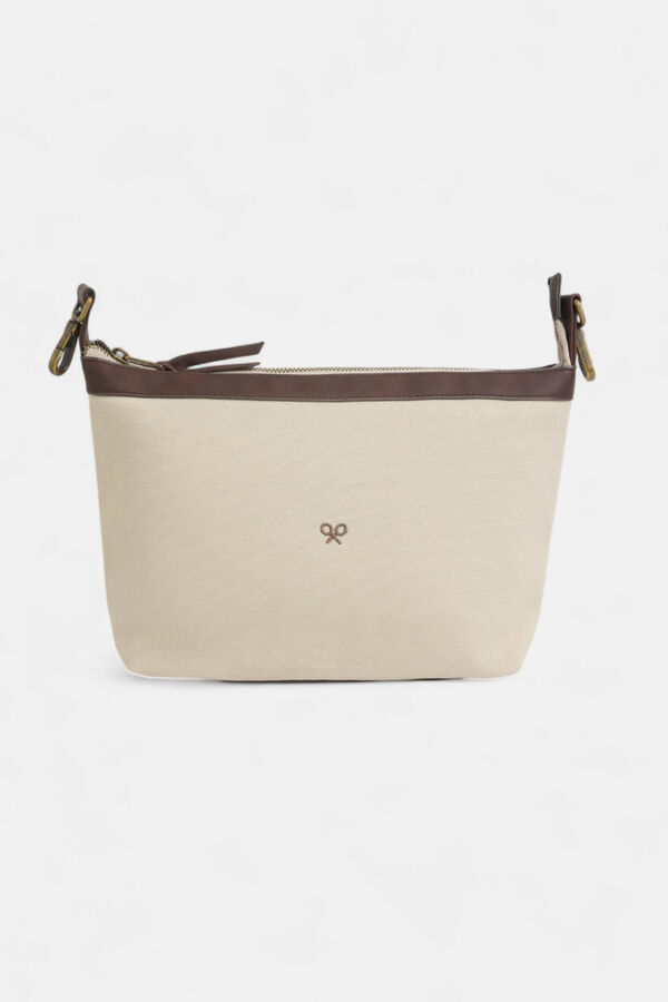 Silbon Bolsa de nécessaire esportiva Tostado