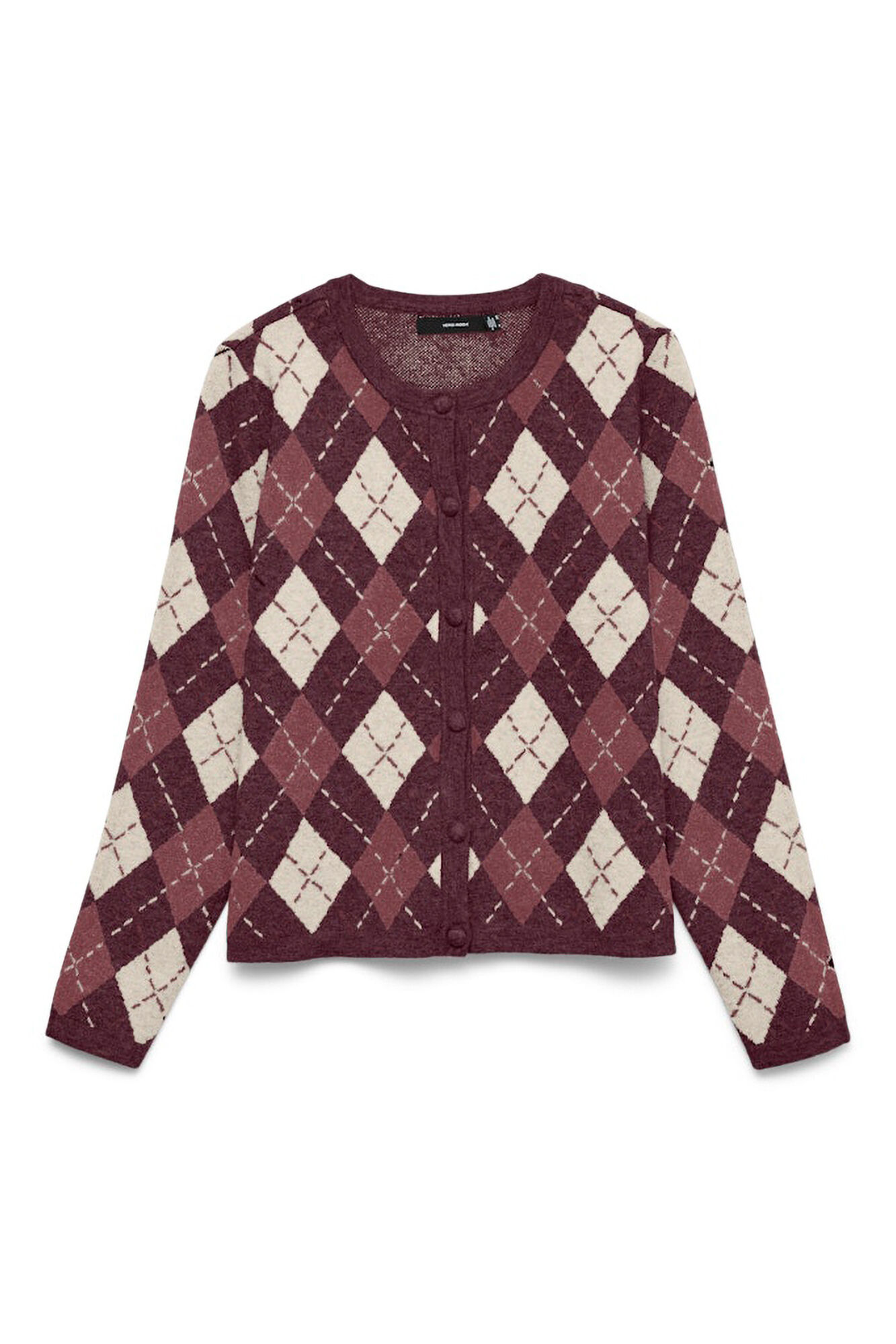 Vero Moda C&aacute;rdigan de punto rombos