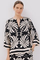 Cortefiel Blusa estampada Multicolorido
