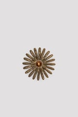 Cortefiel Broche sol resina Dorado