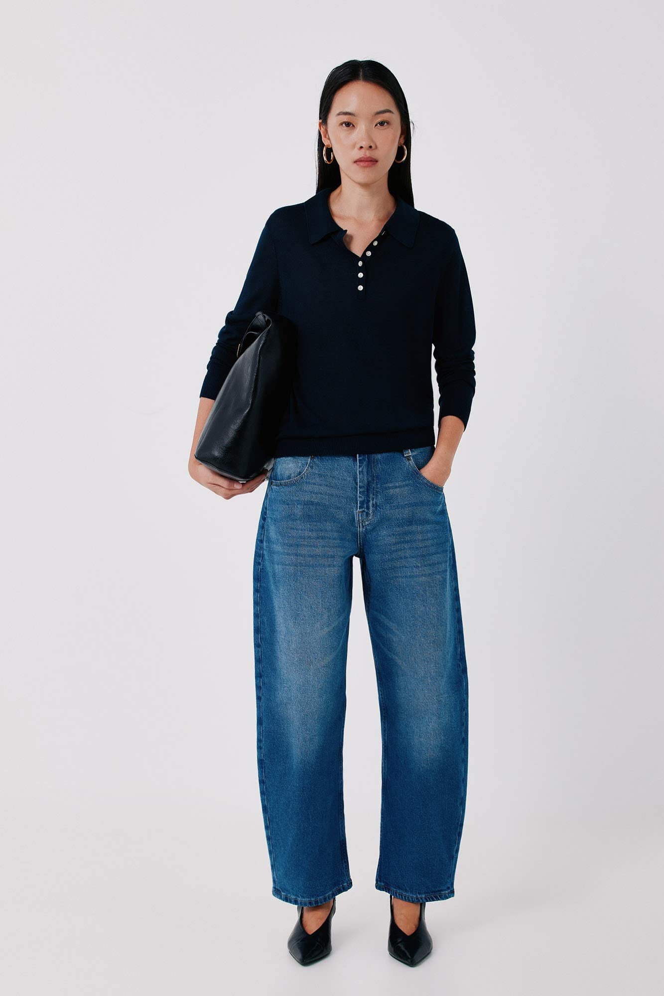Cortefiel Barrel jeans