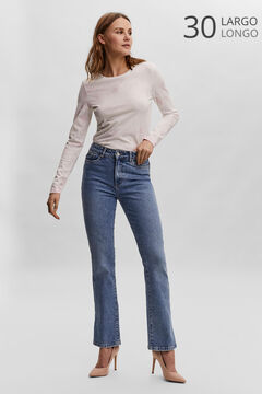 Cortefiel High waist jeans Royal blue