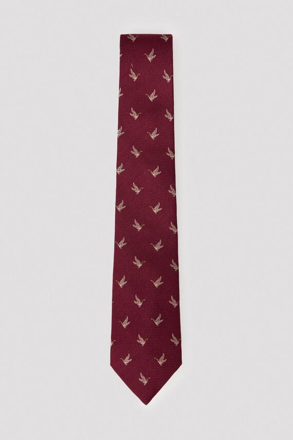 Corbata seda natural