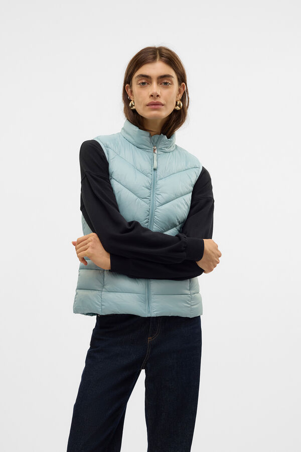 Vero Moda Colete ultraleve acolchoado Azul