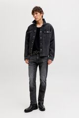 Jack & Jones Jeans regular com efeito desbotado Preto