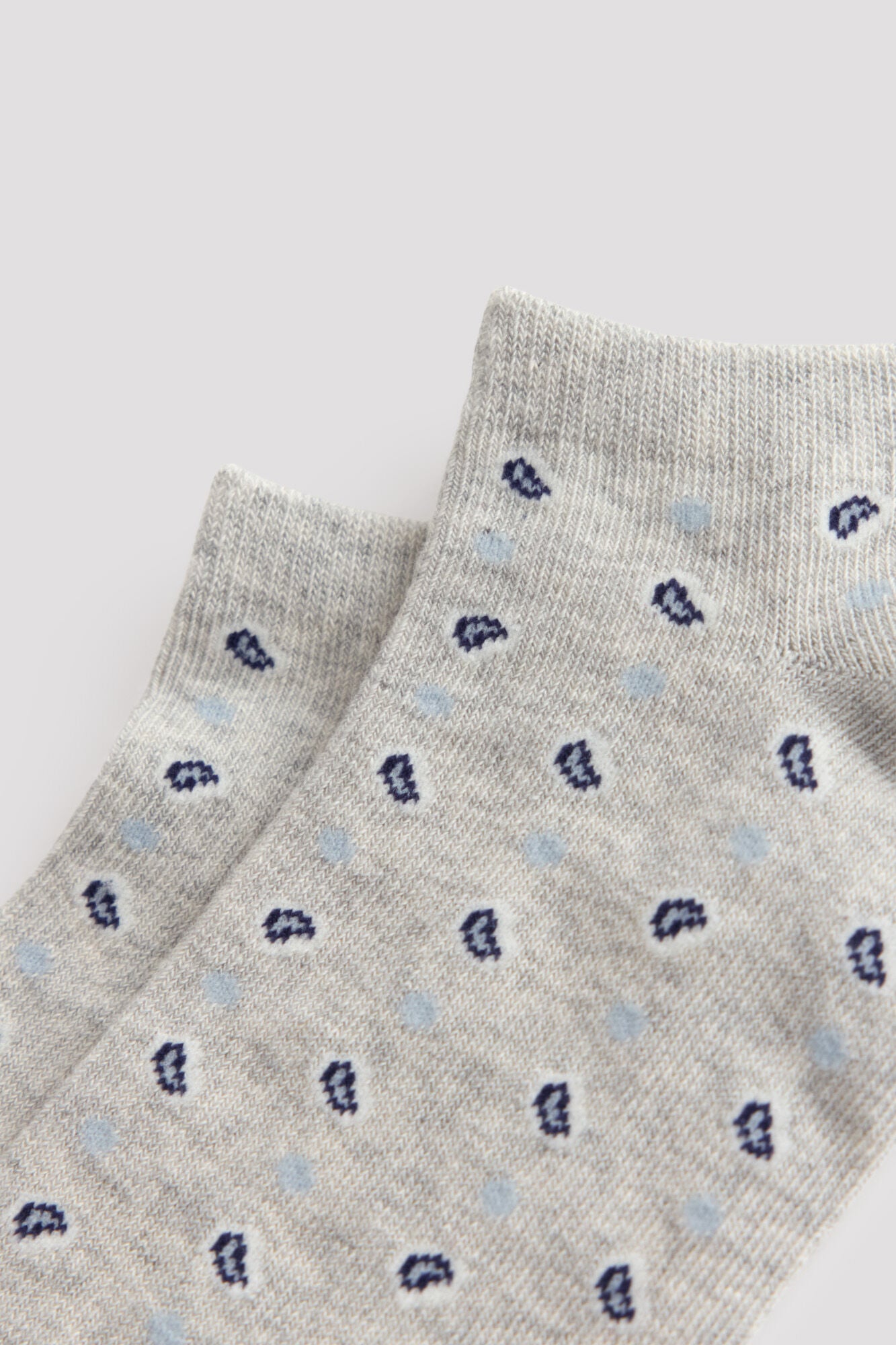 Cortefiel Paisley short socks