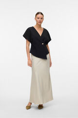 Vero Moda short sleeve sleeved top Black