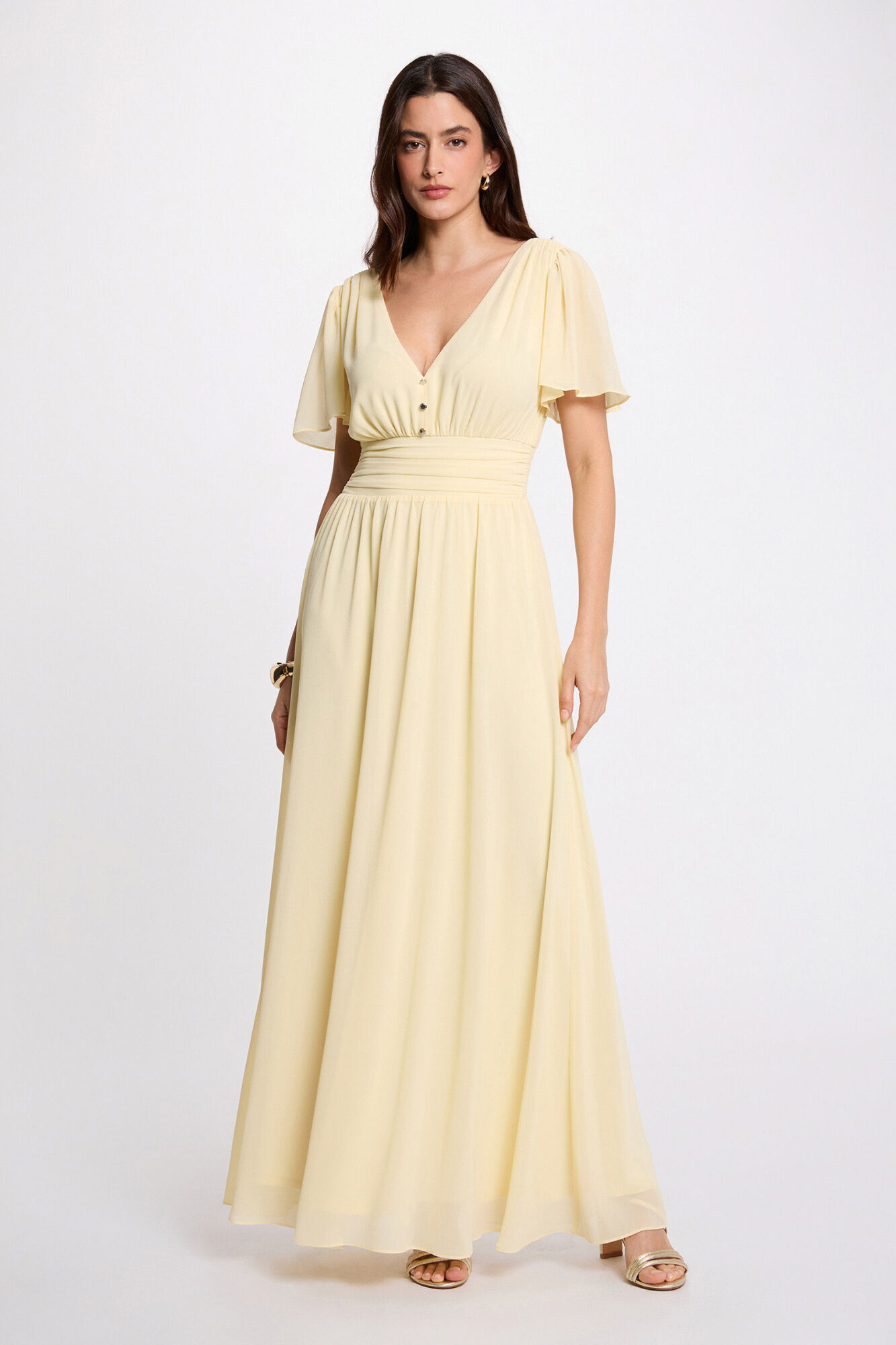 Morgan Vestido largo fluido