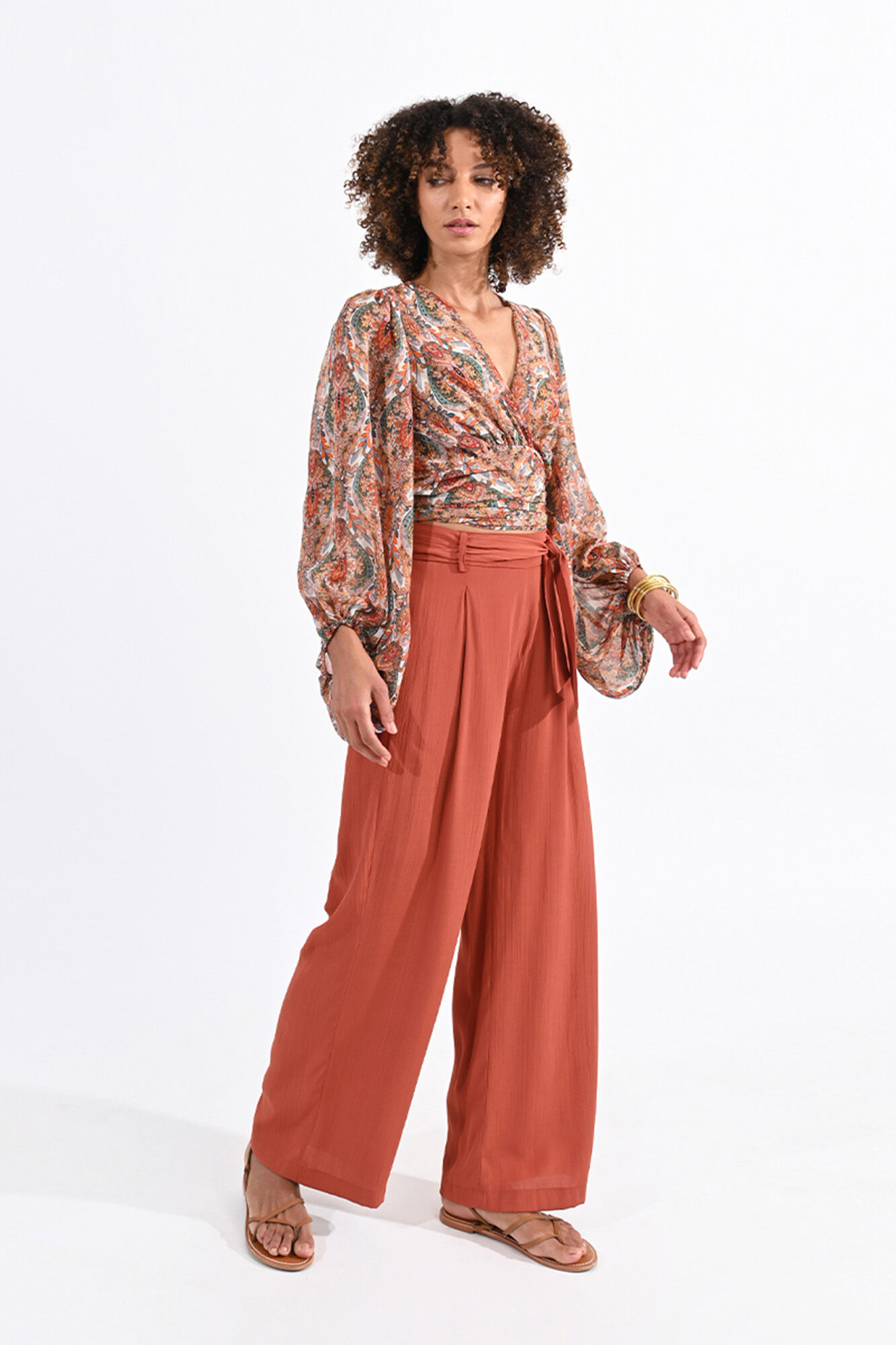 Largo pantalon mujer online