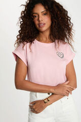 Morgan T-shirt de manga curta Subiu