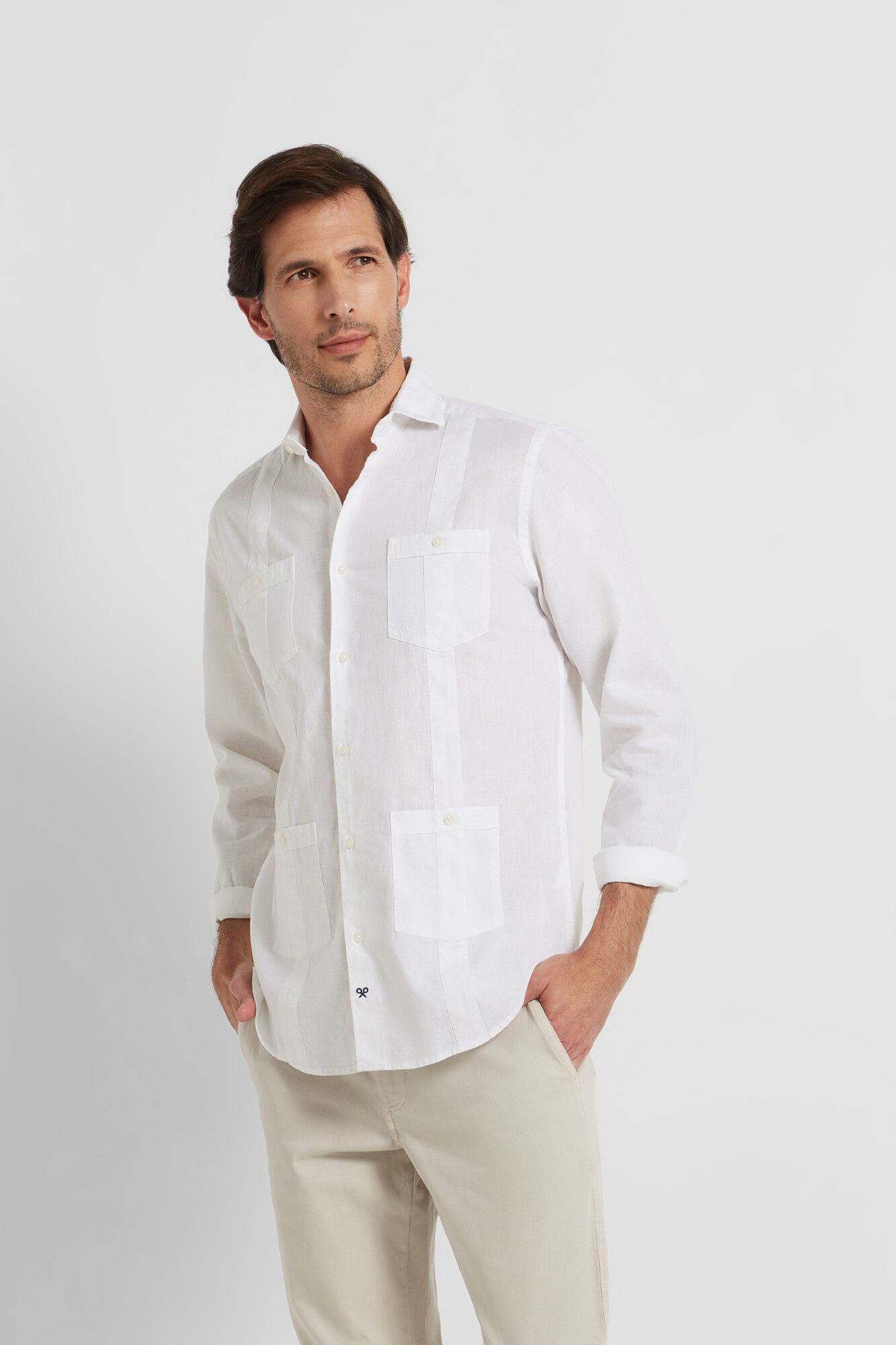 Camisa deals blanca cortefiel