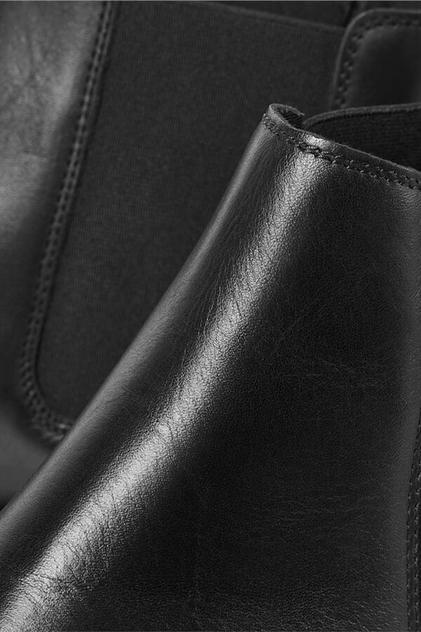 Jack & Jones Botin chelsea piel Negro