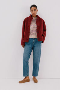 Cortefiel Greek jersey-knit sweater