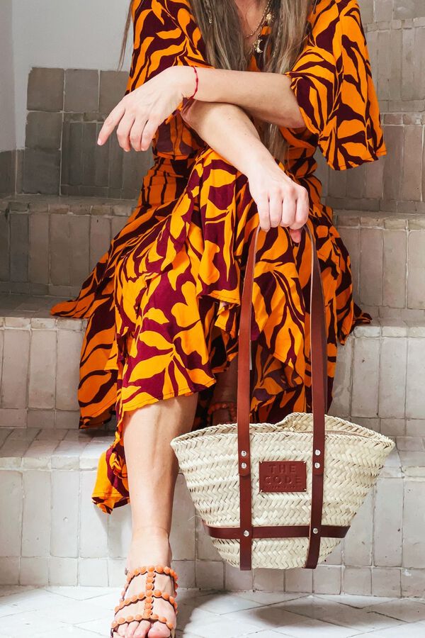 The Code Rodeo basket bag Dark brown