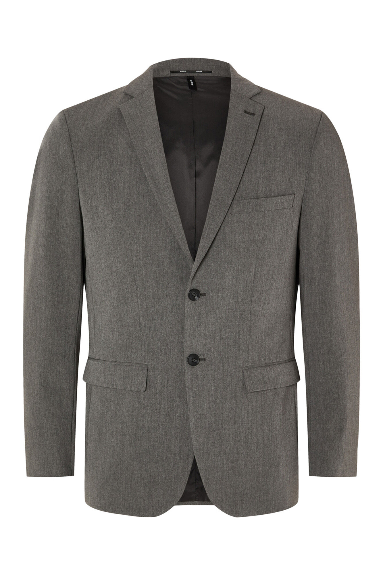 Selected Blazer slim fit com bolsos.