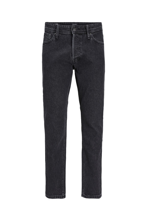 Cortefiel Jeans relaxed fit Preto