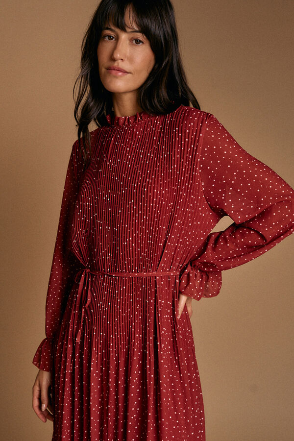 Polín Et Moi Vestido de bolinhas granada Granada