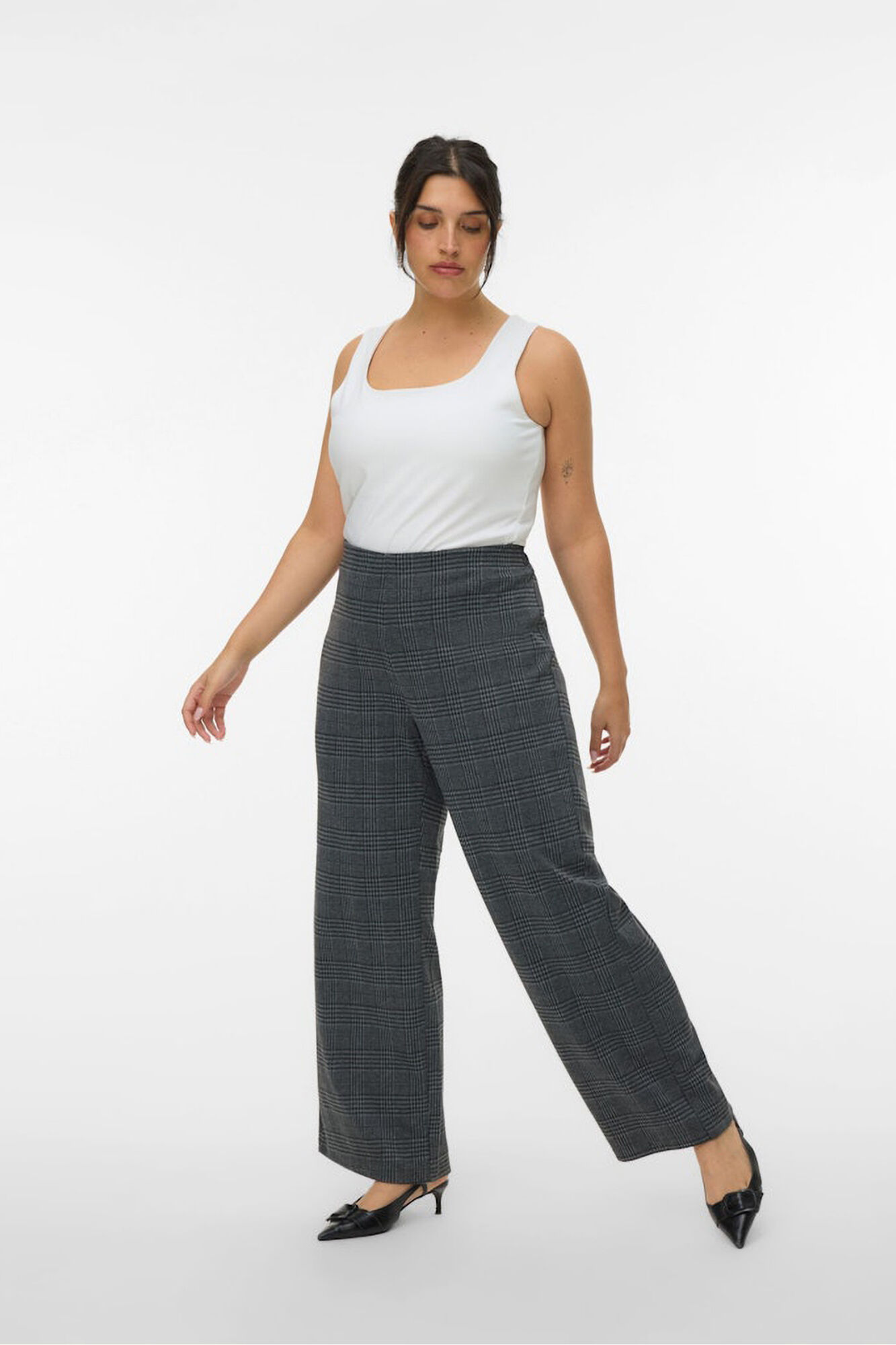 Vero Moda Curve Cal&ccedil;a compridas de perna larga Curve 