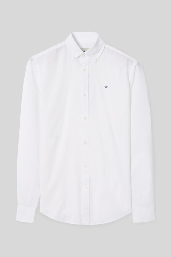 Silbon Camisa sport ligera dye blanca Blanco