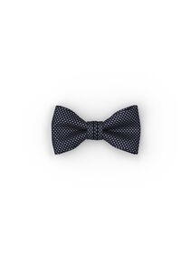 Cortefiel Silk bow tie Black