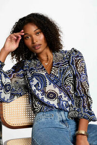 Morgan Blusa manga larga